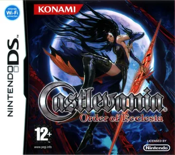 Castlevania - Order of Ecclesia (Europe) (En,Fr,De,Es,It) box cover front